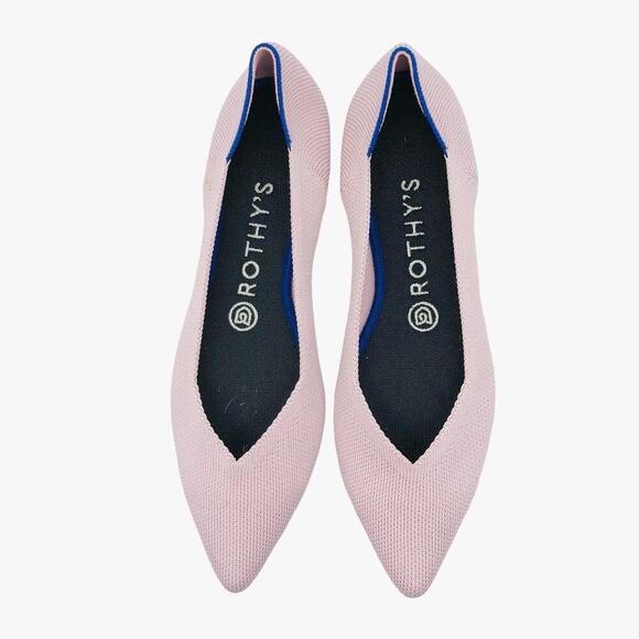 Rothy's‎ The Point Petal Pink Retired Women’s Size 8 - Picture 3 of 11